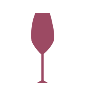 チューリップ型のワイングラス