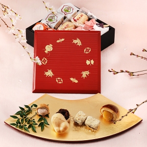 米寿のお祝いプレゼントに山田平安堂 一ヶ重（老舗和菓子セット）